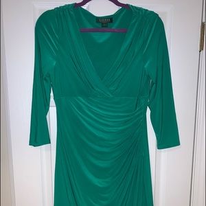 Green Work Dress